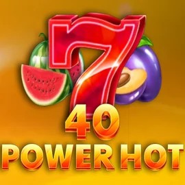 40 Power Hot slot logo by Amusnet Interactive at Glorious Bingo