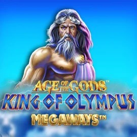 Age Of The Gods: King of Olympus Megaways slot visual from Origins available on glorious-bingo.com