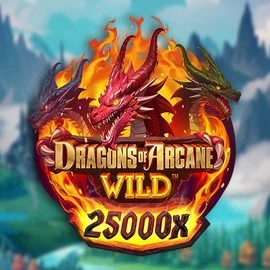 Dragons of Arcane Wild by Foxium, showcased at glorious-bingo.com – game logo
