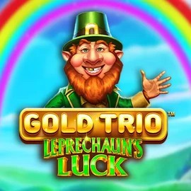 Slots logo of Gold Trio Leprechaun's Luck from Playtech at Glorious Bingo
