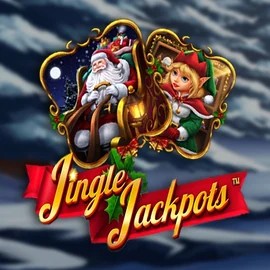 Logo of Jingle Jackpots from Dragon Gaming at Glorious Bingo