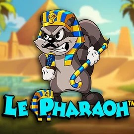 Le Pharaoh online game logo by Hacksaw Gaming on glorious-bingo.com
