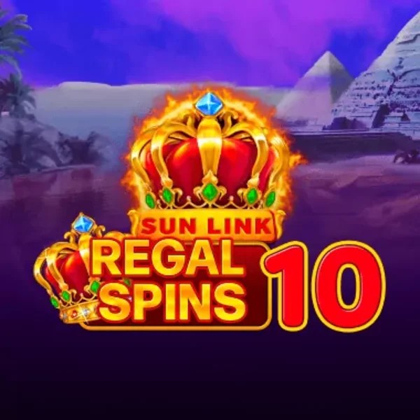 Regal Spins 10 casino game by PatePlay – featured logo at Glorious Bingo