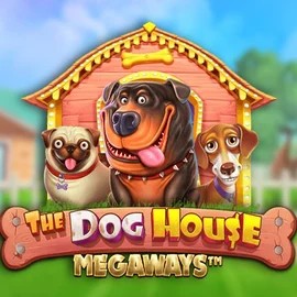 The Dog House Megaways online game logo by Pragmatic Play on glorious-bingo.com